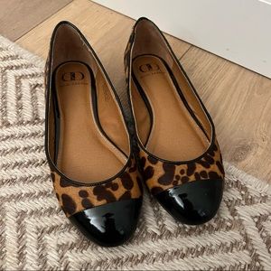 Kelsi Dagger Leopard Pony Flats